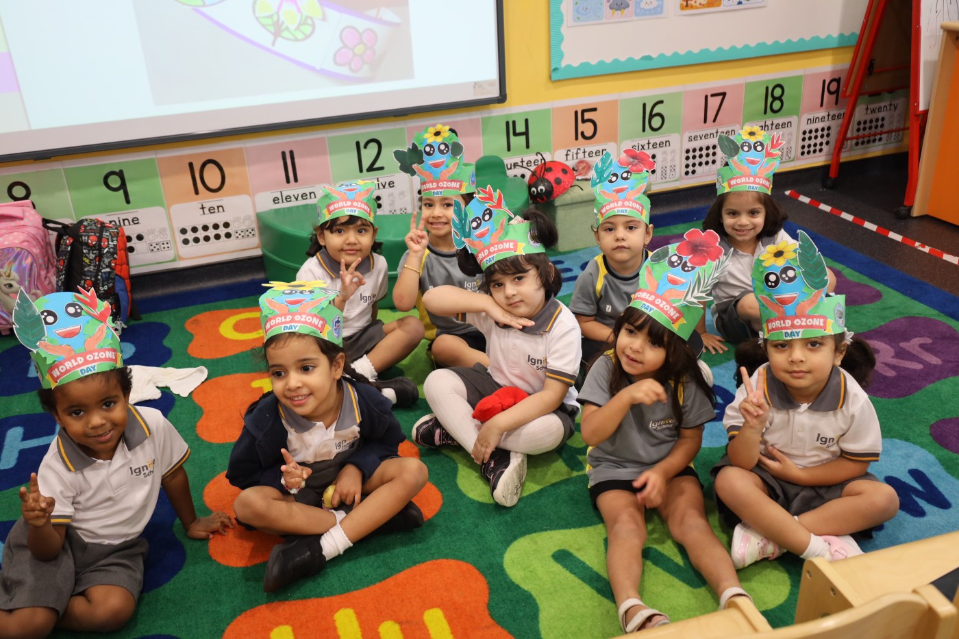 : Ignite School students participate in International Ozone Day activities